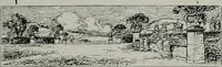 An illustration from American country houses of to-day; an illustrated account of some excellent houses built and gardens planted during the last few years, showing unmistakable influence of the modern trend in ideals architectural (1915)