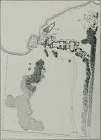 An illustration from American country houses of to-day; an illustrated account of some excellent houses built and gardens planted during the last few years, showing unmistakable influence of the modern trend in ideals architectural (1915)