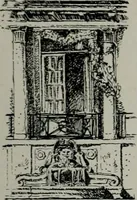 An illustration from American country houses of to-day; an illustrated account of some excellent houses built and gardens planted during the last few years, showing unmistakable influence of the modern trend in ideals architectural (1915)