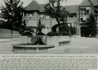 Picture 321 of 334 from American country houses of to-day; an illustrated account of some excellent houses built and gardens planted during the last few years, showing unmistakable influence of the modern trend in ideals architectural (1915), leaf 429