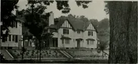 An illustration from American country houses of to-day; an illustrated account of some excellent houses built and gardens planted during the last few years, showing unmistakable influence of the modern trend in ideals architectural (1915)