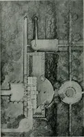 An illustration from American country houses of to-day; an illustrated account of some excellent houses built and gardens planted during the last few years, showing unmistakable influence of the modern trend in ideals architectural (1915)