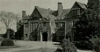 An illustration from American country houses of to-day; an illustrated account of some excellent houses built and gardens planted during the last few years, showing unmistakable influence of the modern trend in ideals architectural (1915)