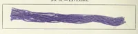 An illustration from The American dyer, (enlarged and revised) : a practical treatise on the coloring of wool, cotton, yarn and cloth, also, calico-printing ... containing seventy samples of wool, cotton yarn, and cloth; sample of black on raw cotton, colored at one operation; embracing, in all, over four hundred recipes (1878)