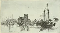 An illustration from American etchers. Reprinted from the Century magazine for February 1883, with a brief additional chapter from the New York Star (1886)