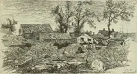 An illustration from American etchers. Reprinted from the Century magazine for February 1883, with a brief additional chapter from the New York Star (1886)