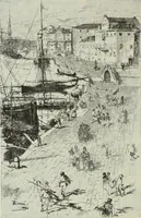 An illustration from American etchers. Reprinted from the Century magazine for February 1883, with a brief additional chapter from the New York Star (1886)