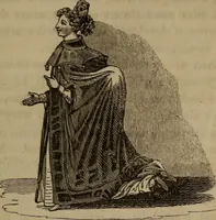 An illustration from American girl's book: or, Occupation for play hours (1831)