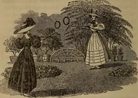 An illustration from American girl's book: or, Occupation for play hours (1831)