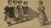 An illustration from American girl's book: or, Occupation for play hours (1831)