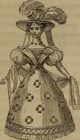An illustration from American girl's book: or, Occupation for play hours (1831)