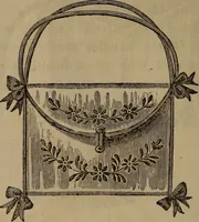 An illustration from American girl's book: or, Occupation for play hours (1831)