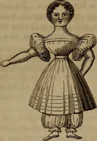 An illustration from American girl's book: or, Occupation for play hours (1831)