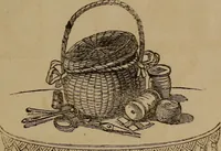 An illustration from American girl's book: or, Occupation for play hours (1831)