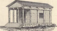 An illustration from The American house-carpenter; a treatise on the art of building, and the strength of materials (1873)