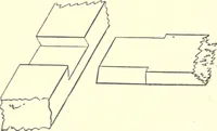 An illustration from The American house-carpenter; a treatise on the art of building, and the strength of materials (1873)
