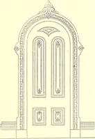 An illustration from The American house-carpenter; a treatise on the art of building, and the strength of materials (1873)