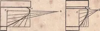 An illustration from The American house-carpenter; a treatise upon architecture, cornices and mouldings, framing, doors, windows, and stairs. Together with the most important principles of practical geometry (1852)