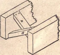 An illustration from The American house-carpenter; a treatise upon architecture, cornices and mouldings, framing, doors, windows, and stairs. Together with the most important principles of practical geometry (1852)