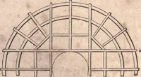 An illustration from The American house-carpenter; a treatise upon architecture, cornices and mouldings, framing, doors, windows, and stairs. Together with the most important principles of practical geometry (1852)