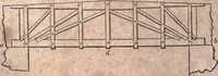An illustration from The American house-carpenter; a treatise upon architecture, cornices and mouldings, framing, doors, windows, and stairs. Together with the most important principles of practical geometry (1852)