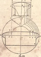 An illustration from The American house-carpenter; a treatise upon architecture, cornices and mouldings, framing, doors, windows, and stairs. Together with the most important principles of practical geometry (1852)