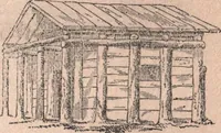 An illustration from The American house-carpenter; a treatise upon architecture, cornices and mouldings, framing, doors, windows, and stairs. Together with the most important principles of practical geometry (1852)
