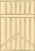 An illustration from The American house carpenter. A treatise on the art of building. Comprising styles of architecture, strength of materials, and the theory and practice of the construction of floors, framed girders, roof trusses, rolled-iron beams, tubular-iron girders, cast-iron girders, stairs, doors, windows, mouldings, and cornices; together with a compend of mathematics. A manual for the practical use of architects, carpenters, stair-builders, and others (1880)