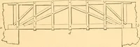 Picture 97 of 325 from The American house carpenter. A treatise on the art of building. Comprising styles of architecture, strength of materials, and the theory and practice of the construction of floors, framed girders, roof trusses, rolled-iron beams, tubular-iron girders, cast-iron girders, stairs, doors, windows, mouldings, and cornices; together with a compend of mathematics. A manual for the practical use of architects, carpenters, stair-builders, and others (1880), leaf 260