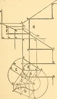 An illustration from The American house carpenter. A treatise on the art of building. Comprising styles of architecture, strength of materials, and the theory and practice of the construction of floors, framed girders, roof trusses, rolled-iron beams, tubular-iron girders, cast-iron girders, stairs, doors, windows, mouldings, and cornices; together with a compend of mathematics. A manual for the practical use of architects, carpenters, stair-builders, and others (1880)