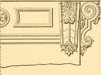 An illustration from The American house carpenter. A treatise on the art of building. Comprising styles of architecture, strength of materials, and the theory and practice of the construction of floors, framed girders, roof trusses, rolled-iron beams, tubular-iron girders, cast-iron girders, stairs, doors, windows, mouldings, and cornices; together with a compend of mathematics. A manual for the practical use of architects, carpenters, stair-builders, and others (1880)
