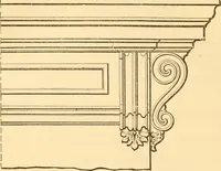 Picture 179 of 325 from The American house carpenter. A treatise on the art of building. Comprising styles of architecture, strength of materials, and the theory and practice of the construction of floors, framed girders, roof trusses, rolled-iron beams, tubular-iron girders, cast-iron girders, stairs, doors, windows, mouldings, and cornices; together with a compend of mathematics. A manual for the practical use of architects, carpenters, stair-builders, and others (1880), leaf 379