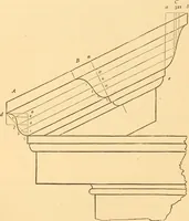 Picture 189 of 325 from The American house carpenter. A treatise on the art of building. Comprising styles of architecture, strength of materials, and the theory and practice of the construction of floors, framed girders, roof trusses, rolled-iron beams, tubular-iron girders, cast-iron girders, stairs, doors, windows, mouldings, and cornices; together with a compend of mathematics. A manual for the practical use of architects, carpenters, stair-builders, and others (1880), leaf 387