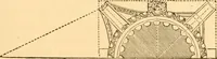 An illustration from The American house carpenter. A treatise on the art of building. Comprising styles of architecture, strength of materials, and the theory and practice of the construction of floors, framed girders, roof trusses, rolled-iron beams, tubular-iron girders, cast-iron girders, stairs, doors, windows, mouldings, and cornices; together with a compend of mathematics. A manual for the practical use of architects, carpenters, stair-builders, and others (1880)