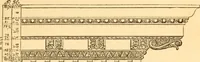 Picture 24 of 325 from The American house carpenter. A treatise on the art of building. Comprising styles of architecture, strength of materials, and the theory and practice of the construction of floors, framed girders, roof trusses, rolled-iron beams, tubular-iron girders, cast-iron girders, stairs, doors, windows, mouldings, and cornices; together with a compend of mathematics. A manual for the practical use of architects, carpenters, stair-builders, and others (1880), leaf 60