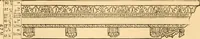 An illustration from The American house carpenter. A treatise on the art of building. Comprising styles of architecture, strength of materials, and the theory and practice of the construction of floors, framed girders, roof trusses, rolled-iron beams, tubular-iron girders, cast-iron girders, stairs, doors, windows, mouldings, and cornices; together with a compend of mathematics. A manual for the practical use of architects, carpenters, stair-builders, and others (1880)