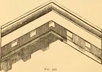 Picture 325 of 325 from The American house carpenter. A treatise on the art of building. Comprising styles of architecture, strength of materials, and the theory and practice of the construction of floors, framed girders, roof trusses, rolled-iron beams, tubular-iron girders, cast-iron girders, stairs, doors, windows, mouldings, and cornices; together with a compend of mathematics. A manual for the practical use of architects, carpenters, stair-builders, and others (1880), leaf 657
