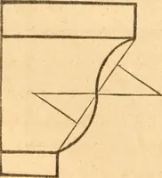 An illustration from The American house carpenter: a treatise upon architecture, cornices and mouldings, framing, doors, windows and stairs. Together with the most important principles of practical geometry (1852)