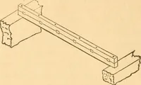An illustration from The American house carpenter: a treatise upon architecture, cornices and mouldings, framing, doors, windows and stairs. Together with the most important principles of practical geometry (1852)