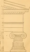 An illustration from The American house carpenter: a treatise upon architecture, cornices and mouldings, framing, doors, windows and stairs. Together with the most important principles of practical geometry (1852)