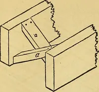 An illustration from The American house carpenter: (1844)