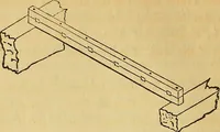 An illustration from The American house carpenter: (1844)