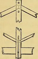 An illustration from The American house carpenter: (1844)