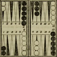 An illustration from The American Hoyle, or, Gentleman's hand-book of games: containing all the games played in the United States, with rules, descriptions, and technicalities, adapted to the American methods of playing (1864)