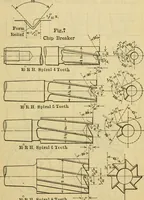 Picture 62 of 328 from American machinists' handbook and dictionary of shop terms : a reference book of machine shop and drawing room data, methods and definitions (1914), leaf 174
