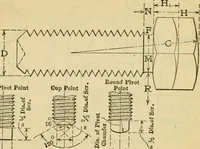 Picture 123 of 328 from American machinists' handbook and dictionary of shop terms : a reference book of machine shop and drawing room data, methods and definitions (1914), leaf 312