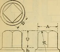 Picture 126 of 328 from American machinists' handbook and dictionary of shop terms : a reference book of machine shop and drawing room data, methods and definitions (1914), leaf 314