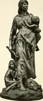 An illustration from American masters of sculpture : being brief appreciations of some American sculptors and of some phases of sculpture in America (1913)