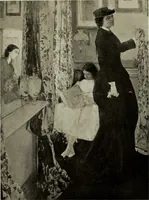 An illustration from American masters of painting : being brief appreciations of some American painters illustrated with examples of their work (1903)