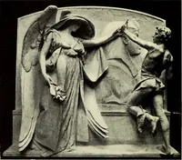 An illustration from American masters of sculpture, being brief appreciations of some American sculptors, and of some phases of sculpture in America (1913)